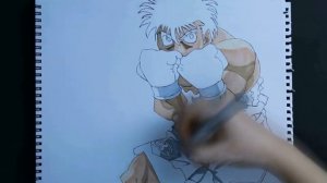 Drawing Ippo Makunouchi - (Fighting Spirit/Hajime No Ippo)