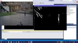 OpenCV Background Subtraction using MOG2 - C++