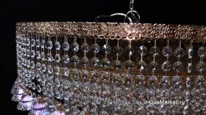 Хрустальная люстра "Лира 8л"