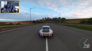 Porsche 911 By Singer - Forza Horizon 4 - Thrustmaster T300 - 4K Gameplay