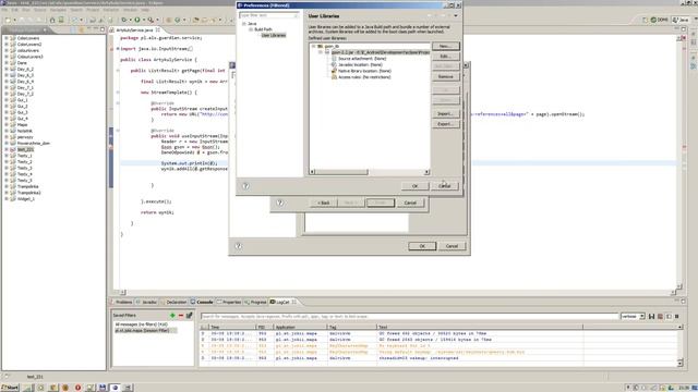 How to - add external library (GSON) to Java project смотреть онлайн