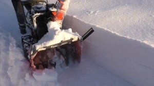 Отзыв на снегоуборщик HUSQVARNA ST 327