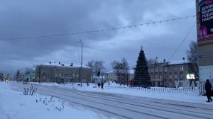 Влог : Мои прогулки за несколько дней перед Новым годом.