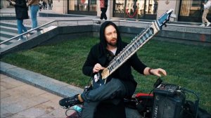 BOLA BAJA / SITAR / СИТАР / Москва, Уличный музыкант. Busker, Moscow 2021. Part 2