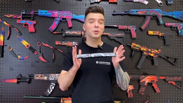 Деревянный Нож Танто Транзистор из Standoff 2 от VozWooden смотреть онлайн