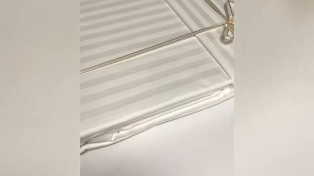 Постельное белье Сатин Stripe WHITE 1/1см смотреть онлайн