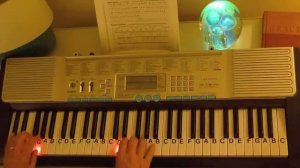 How to Play ~ A Whiter Shade of Pale ~ Procol Harum ~ LetterNotePlayer ©