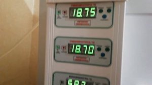 Инкубатор Ремил 2000ЦУ  закладка яиц,калибровка датчиков температуры.