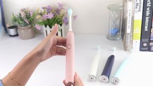 Ультразвуковая электрическая зубная щетка перезаряжаемая usb гигиена для путешествий сменные nu