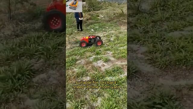 gasoline engine cutting height 1-18 cm adjustable 200 meters control radio controlled lawn trimmer