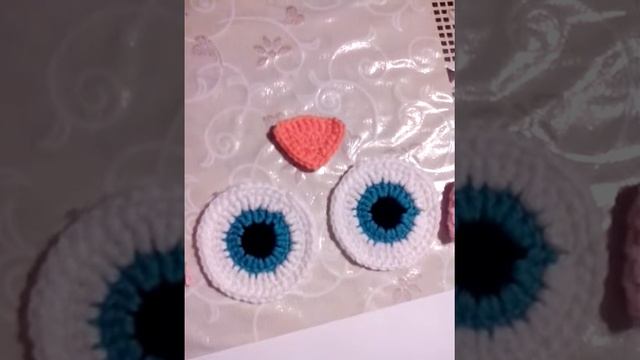 Сова. Часть 1. Акриловая шапочка для девочки. смотреть онлайн