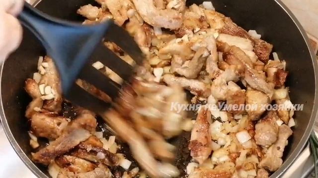 Когда у меня нет времени готовлю этот простой, вкусный, быстрый ужин из макарон прямо в сковороде!