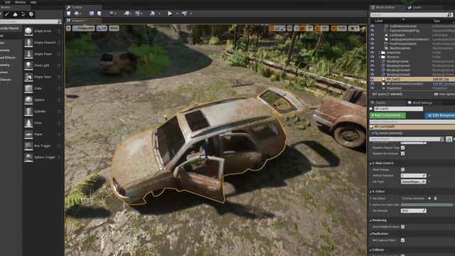 Post Apocalyptic City - Demonstration - Unreal Engine 4 #GameDev #UE5