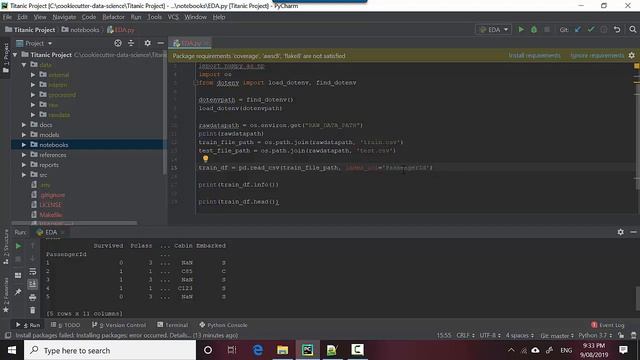 Exploratory Data Analysis Python смотреть онлайн