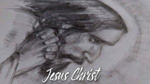РИСУЮ КАРАНДАШОМ портрет Иисус Христос