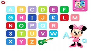 Disney ABCs - Learn ABC Alphabet - Mickey Mouse, Minnie - Disney Junior ABC Games For Kids