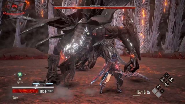 Code Vein Hellfire Knight parry/How To guide/Sturt FlameCore 3/DLC1