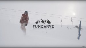 Snowboard carving SlowMo | Карвинг. Укладки за полярным кругом. Хибины 2018