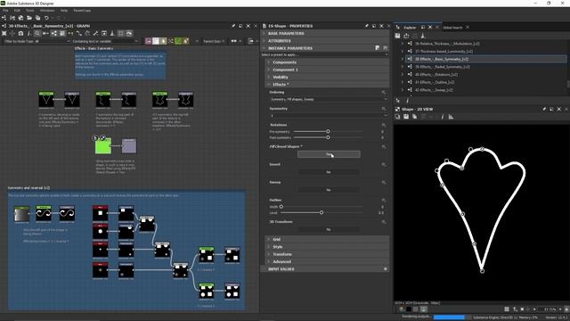 ES-Shape Tutorial - 38 - Effects - Basic Symmetry смотреть онлайн