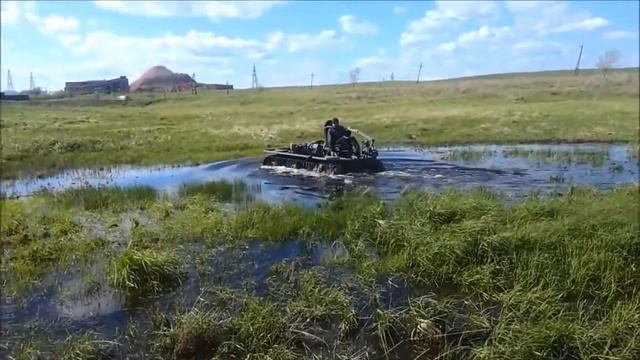 Плавающий гусеничный вездеход смотреть онлайн