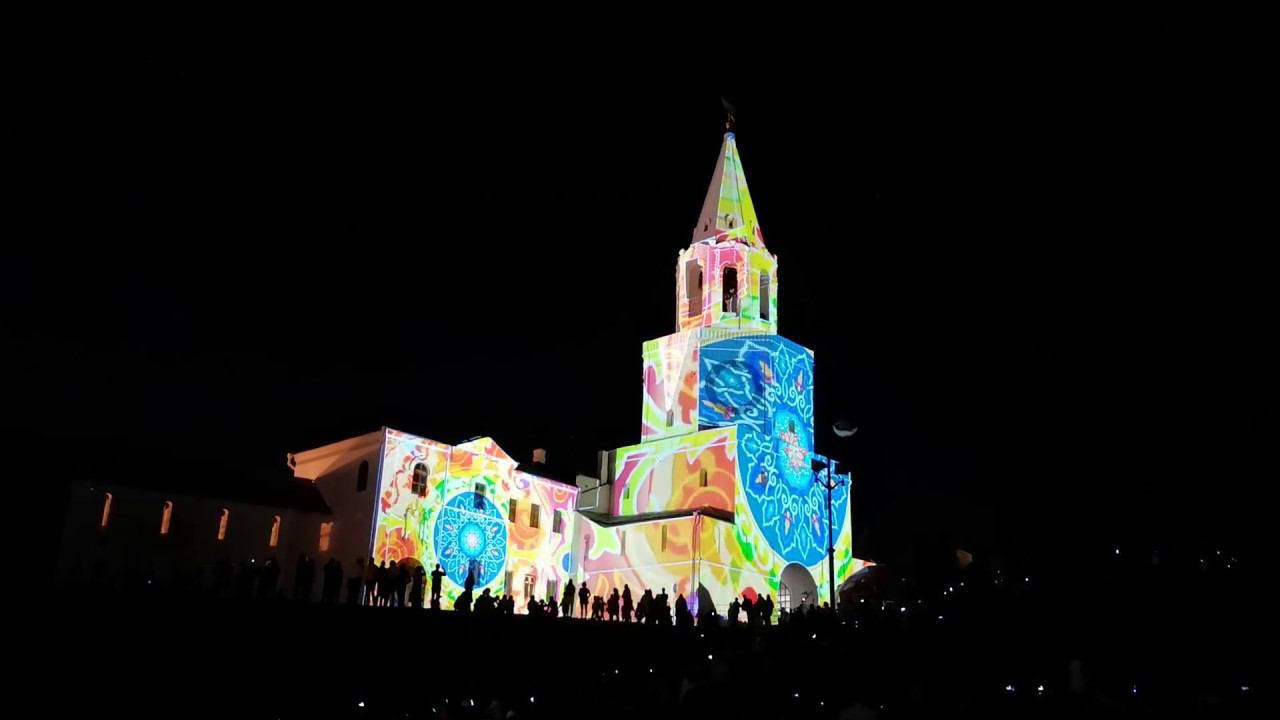 Световое шоу. Казань, 23.08.2019 смотреть онлайн