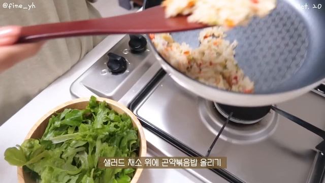 SUB) 대학생 브이로그???| 비대면 시험 오히려 좋아 | 관리는 꾸준히 | 공부 타임랩스 | 밥풀이는 귀여워 | 김밥전, 잡채, 샐러디, 밀푀유나베, 샐러드웜볼