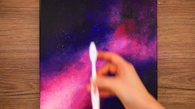 Pink Galaxy Painting Starts With a Dot ✨ #376 смотреть онлайн
