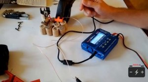 Ремонт аккумуляторной батареи шуруповёрта