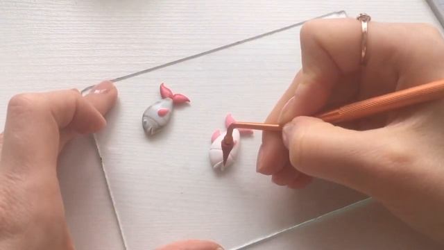 Мастер-класс: рыба из полимерной глины.
