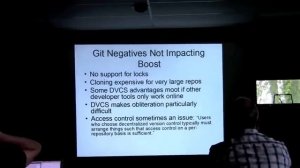 Beman Dawes: Moving Boost to Git