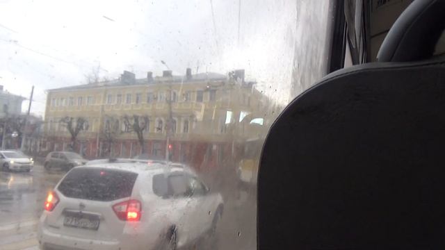 Поездка на троллейбусе ЗиУ-682Г-016.03 №1091 №3 Городская больница №11-Улица Островского