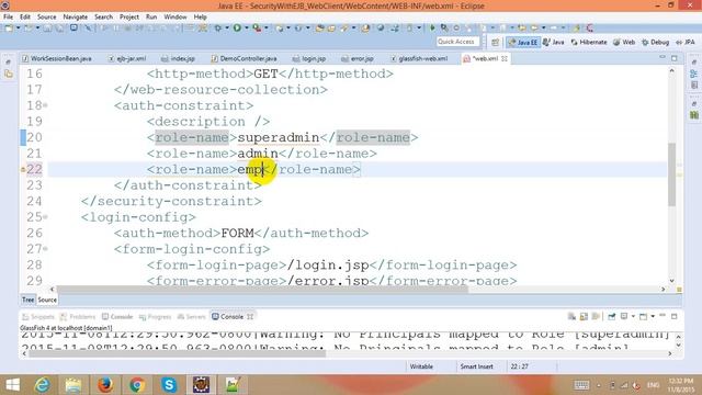 Security in EJB смотреть онлайн