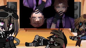 aftons react to William afton