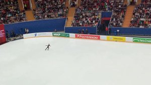Аделия Петросян ПП Контрольные прокаты сборной по фигурному катанию 25.09.2022 Мегаспорт МСК