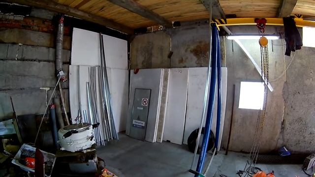 Новая мастерская Часть 4 Пол готов к приему станков !!! смотреть онлайн