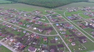4К аэросъёмка Белгород. ПГТ Разумное, ИЖС.