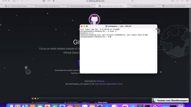 GIT Tutorial for Beginners #4 | Github Installation | Install Git in Mac/Windows | Git Terminal, GU