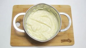 Пирог с мандаринами, яблоками и пудингом