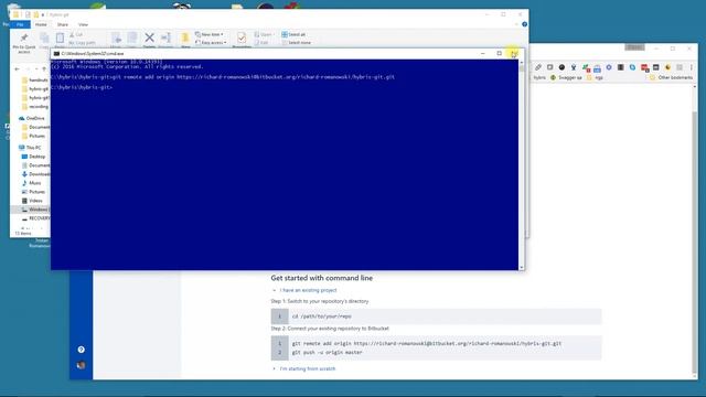 hybris and GIT integration part 5 - share with Bitbucket смотреть онлайн