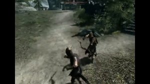 Skyrim: Every Hit Staggers Mod- Video 3