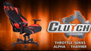 Clutch Chairz Throttle Series - Alpha - THA99BR Gaming Chair