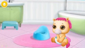 Baby Pony Sisters - Play with Horse Nanny Cute virtual Pets Care game