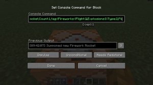 How to use the /summon command to Summon Fireworks in Minecraft 1.14 Java Edition