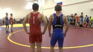 Показательное выступление борцов 2 Норильск 2016
