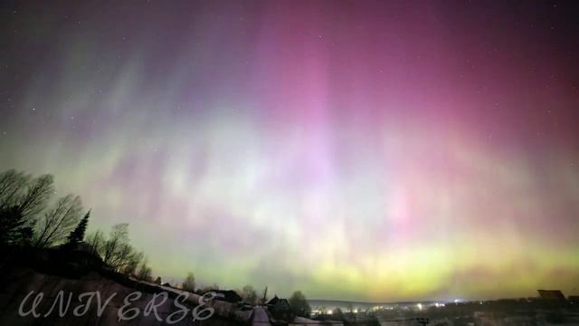 В России с 17 - 18 марта 2023 г можно было наблюдать аврору.. смотреть онлайн