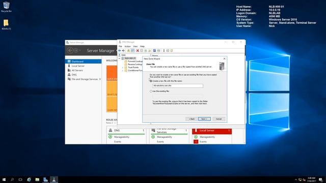 3.1 Implementing DNS on Windows Server 2016 (Step by Step guide) смотреть онлайн