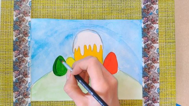 МК Пасхальный рисунок смотреть онлайн