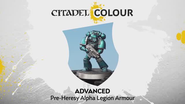 Warhammer 40000 How to Paint - Pre-Heresy Alpha Legion Armour