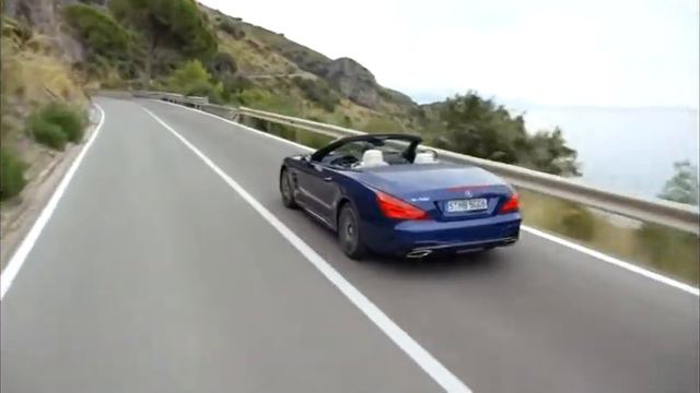 Mercedes Benz SL 500 2016 модельного года смотреть онлайн
