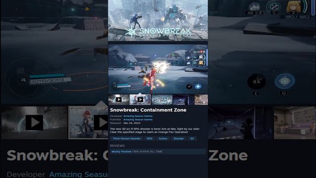 Snowbreak Containment Zone New or Trending Game смотреть онлайн